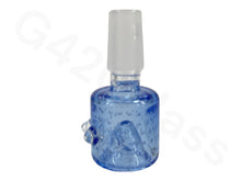 Load image into Gallery viewer, Blue glass bowl
