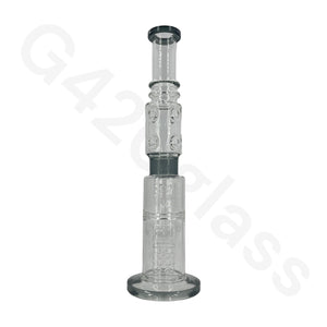 18 Inch Lookah Glass Monster Triple Chamber Pipe |  Big Bong