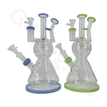 Load image into Gallery viewer, 11 Inch Statue of Liberty Water Pipe Hookah Glass Bongs Oil Rigs
