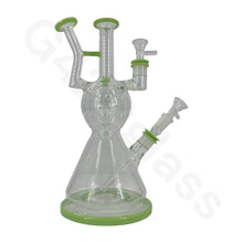 Load image into Gallery viewer, 11 Inch Statue of Liberty Water Pipe Hookah Glass Bongs Oil Rigs
