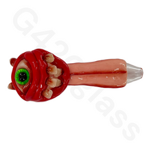 Load image into Gallery viewer, 5 Inch 3D Scary Heady Hand Pipes | Multiple Styles Available
