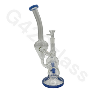 10 Inch Old Style Recycler Rig Ice Bong | Water Pipe