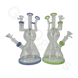 11 Inch Statue of Liberty Water Pipe Hookah Glass Bongs Oil Rigs