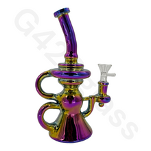 Load image into Gallery viewer, Rainbow Glass Recycler
