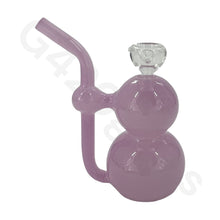 Load image into Gallery viewer, Pink gourd smoking pipe
