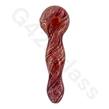 Load image into Gallery viewer, 5 Inch Twisted Hand Pipes | Glass Smoking Pipe
