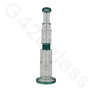 18 Inch Lookah Glass Monster Triple Chamber Pipe |  Big Bong