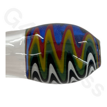 Load image into Gallery viewer, 4 Inch Colorful Swirl Style Heady Spoon Hand Pipes | Matchable Head &amp; Mouth Pattern
