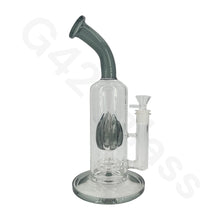 Load image into Gallery viewer, 11 Inch Flower Bud Water Pipe Hookah Glass Bongs Oil Rigs
