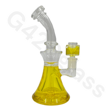 Load image into Gallery viewer, Yellow glass bongs
