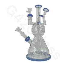 Load image into Gallery viewer, 11 Inch Statue of Liberty Water Pipe Hookah Glass Bongs Oil Rigs
