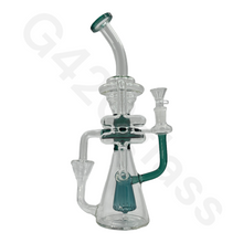 Load image into Gallery viewer, Teal Smoking Lookah Bongs
