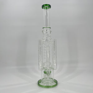 18 Inch Heavy Duty Lookah Style Glass Bong | Water Pipes