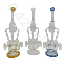 Load image into Gallery viewer, 15 Inch LOOKAH Transparency Water Pipe | Glass Bong
