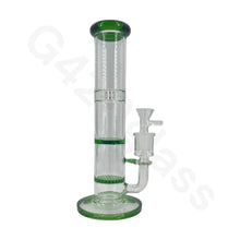 Load image into Gallery viewer, Green Honeycomb smoking pipe
