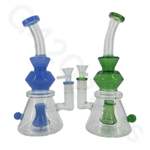 9 Inch Water Pipe Glass Bongs Oil Rigs Multi Filter Bong Hookah Pipe