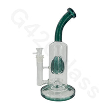 Load image into Gallery viewer, 11 Inch Flower Bud Water Pipe Hookah Glass Bongs Oil Rigs
