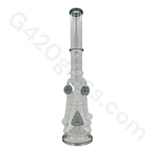 Load image into Gallery viewer, 21 Inch The LOOKAH Glass Monster Quad Pipe | Bongs
