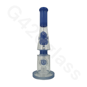 Blue gorgeous bong glass water pipes