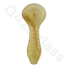 Load image into Gallery viewer, Smoked Gold Hand PIpes
