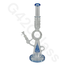 Load image into Gallery viewer, 17.3 Inch LOOKAH Conical Megacomplex Glass Bong | Water Pipes
