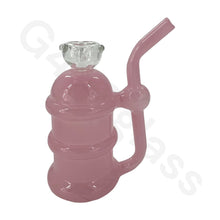 Load image into Gallery viewer, pink smoking bubbler
