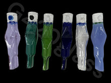 Load image into Gallery viewer, Glass work Chillum Pipe
