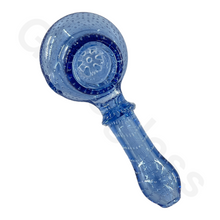Load image into Gallery viewer, Built in Snow Flake Screen Glass Pipe
