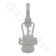 Load image into Gallery viewer, 15 Inch LOOKAH Transparency Water Pipe | Glass Bong

