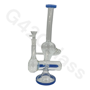10 Inch Old Style Recycler Rig Ice Bong | Water Pipe