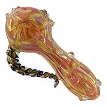 Load image into Gallery viewer, 4 Inch Horned Hand Pipe | Spoon Hookah Pipe Tobacco
