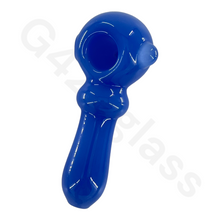 Load image into Gallery viewer, 4 Inch Solid Color Hand Pipe | G420glass Spoon Pipe

