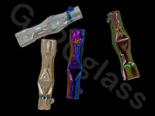 Load image into Gallery viewer, multiple color chillum glass pipe

