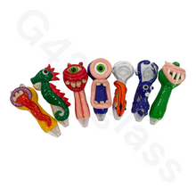 Load image into Gallery viewer, Scary Heady Hand Pipe
