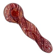 Load image into Gallery viewer, 5 Inch Twisted Hand Pipes | Glass Smoking Pipe
