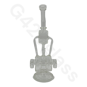 15 Inch LOOKAH Transparency Water Pipe | Glass Bong