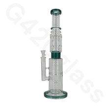 Load image into Gallery viewer, 18 Inch Lookah Glass Monster Triple Chamber Pipe |  Big Bong

