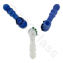 Load image into Gallery viewer, 5 Inch Heavy Duty Hammer Hand Pipes with Colorful Beads | Spoon Pipe
