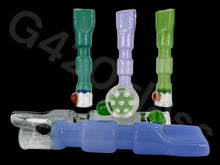 Load image into Gallery viewer, multiple chillum glass pipe
