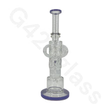 Load image into Gallery viewer, Purple Glass water pipes
