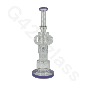 Purple Glass water pipes