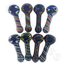 Load image into Gallery viewer, Multiple Colorful Dichroic Handy Pipe

