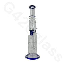 Load image into Gallery viewer, 18 Inch Lookah Glass Monster Triple Chamber Pipe |  Big Bong

