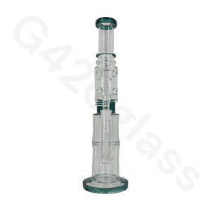 18 Inch Lookah Glass Monster Triple Chamber Pipe |  Big Bong