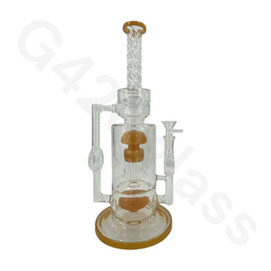 Magnificent glass water pipe