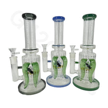 Load image into Gallery viewer, 11 inch glass water pipe
