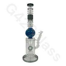 Load image into Gallery viewer, 17 Inch LOOKAH Heavy Duty Water Pipe | Glass Bong
