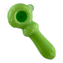 Load image into Gallery viewer, 4 Inch Solid Color Hand Pipe | G420glass Spoon Pipe
