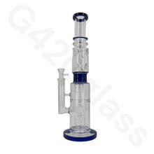 Load image into Gallery viewer, 18 Inch Lookah Glass Monster Triple Chamber Pipe |  Big Bong
