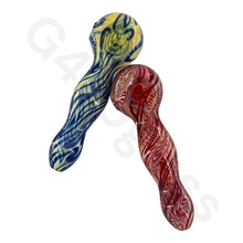 Load image into Gallery viewer, 5 Inch Twisted Hand Pipes | Glass Smoking Pipe
